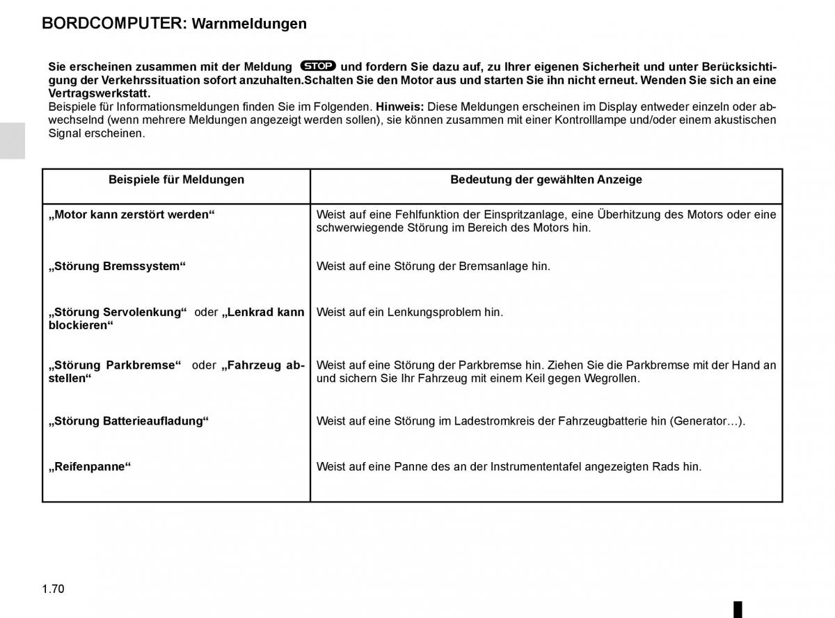 Renault Scenic III 3 Handbuch / page 76