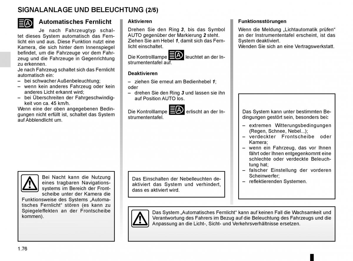 Renault Scenic III 3 Handbuch / page 82