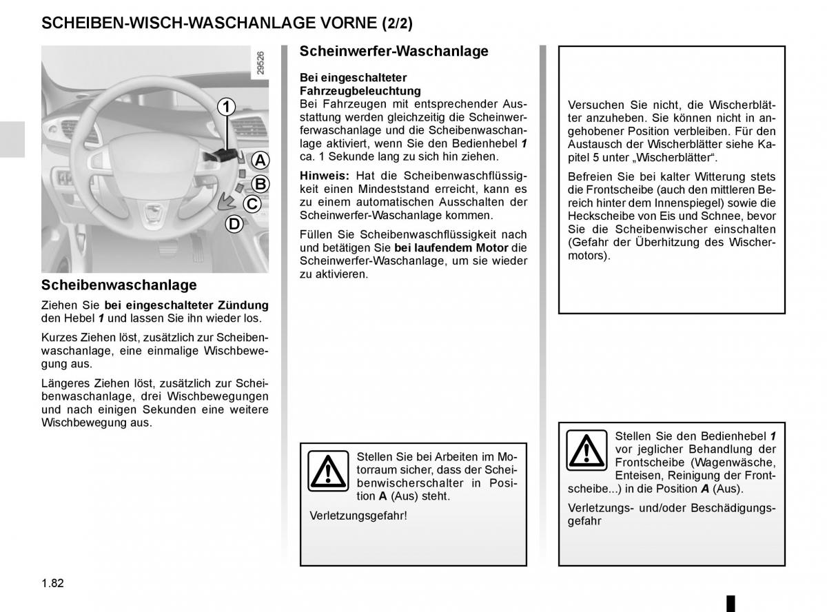 Renault Scenic III 3 Handbuch / page 88