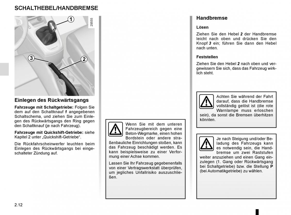 Renault Scenic III 3 Handbuch / page 104