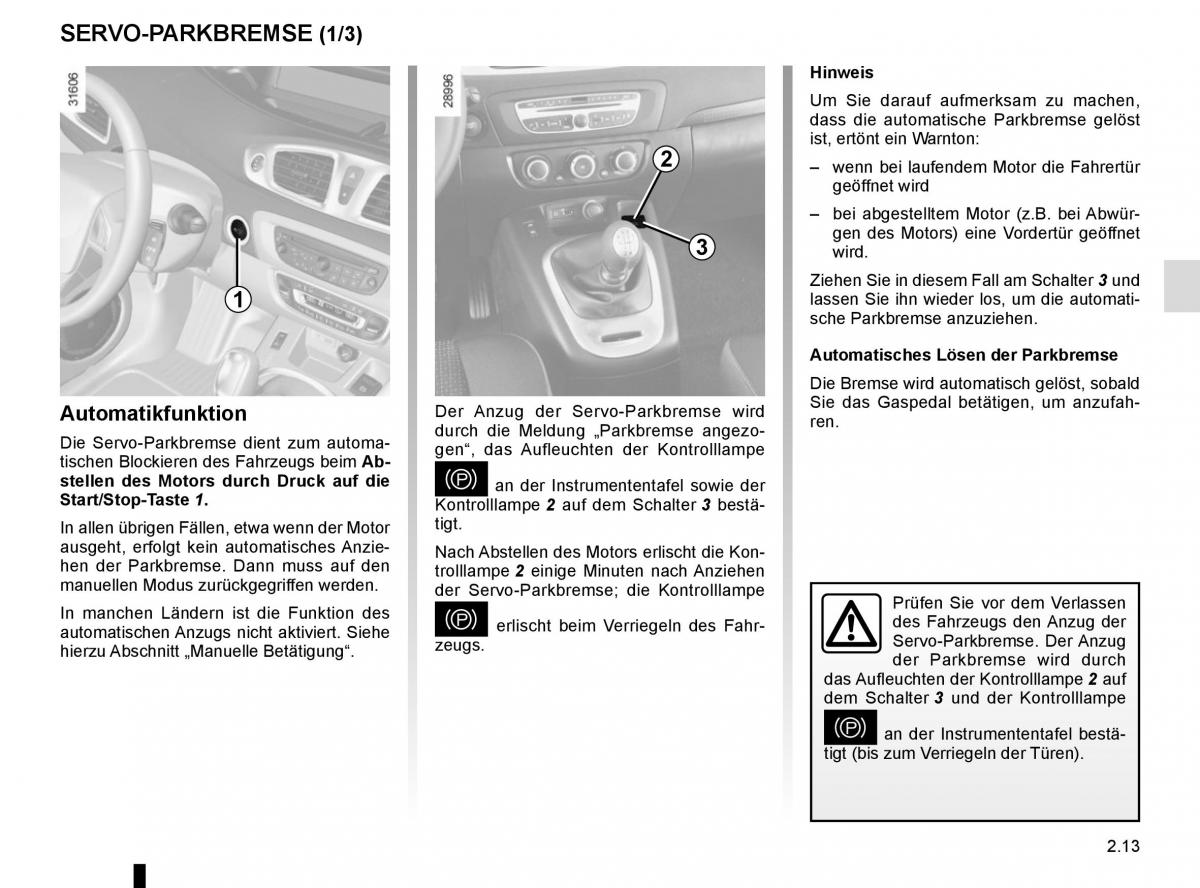 Renault Scenic III 3 Handbuch / page 105