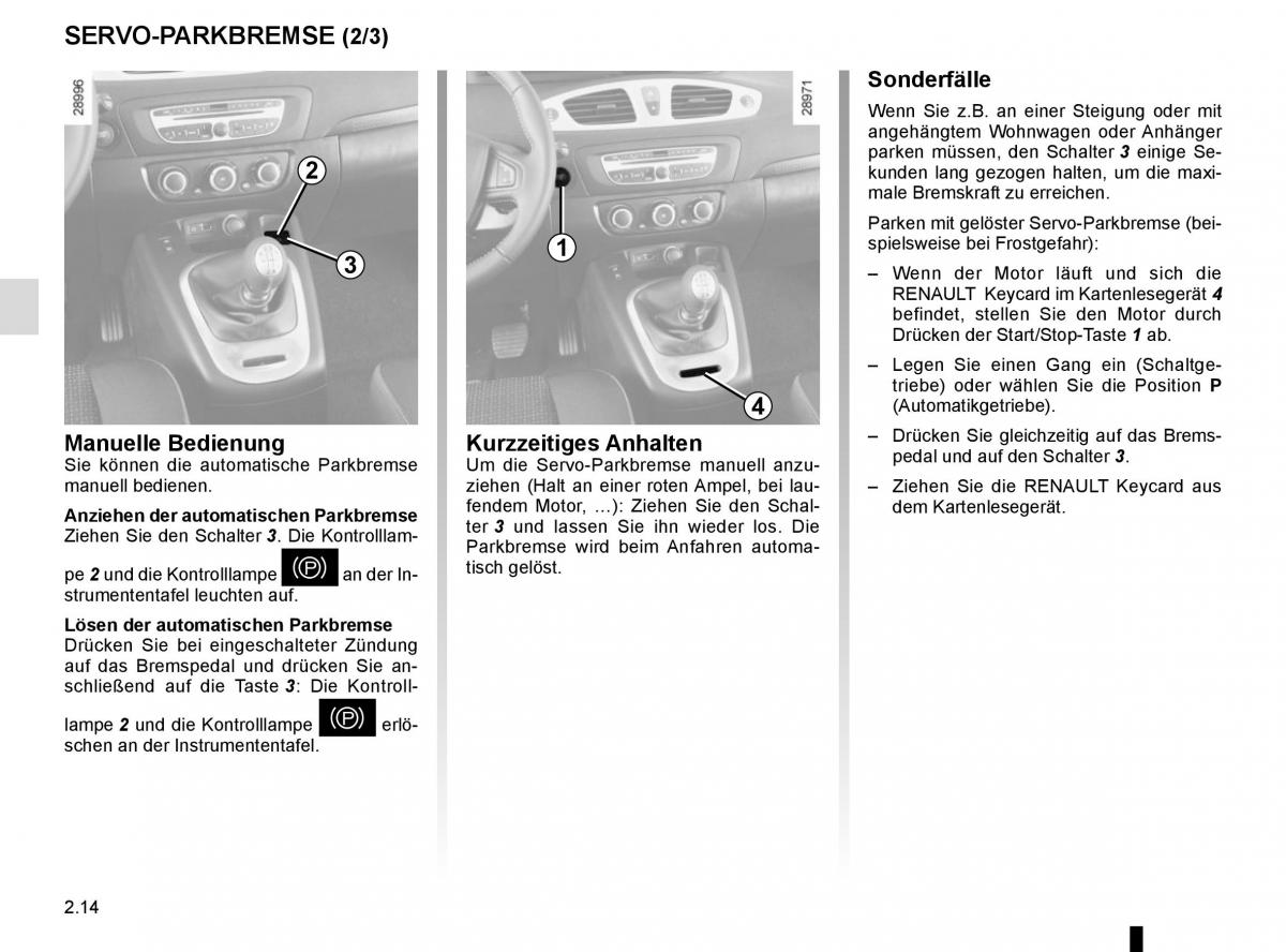 Renault Scenic III 3 Handbuch / page 106