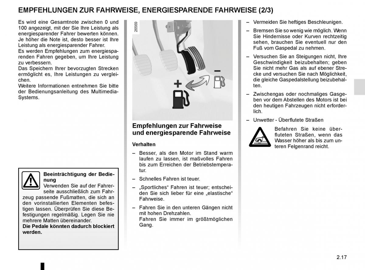 Renault Scenic III 3 Handbuch / page 109