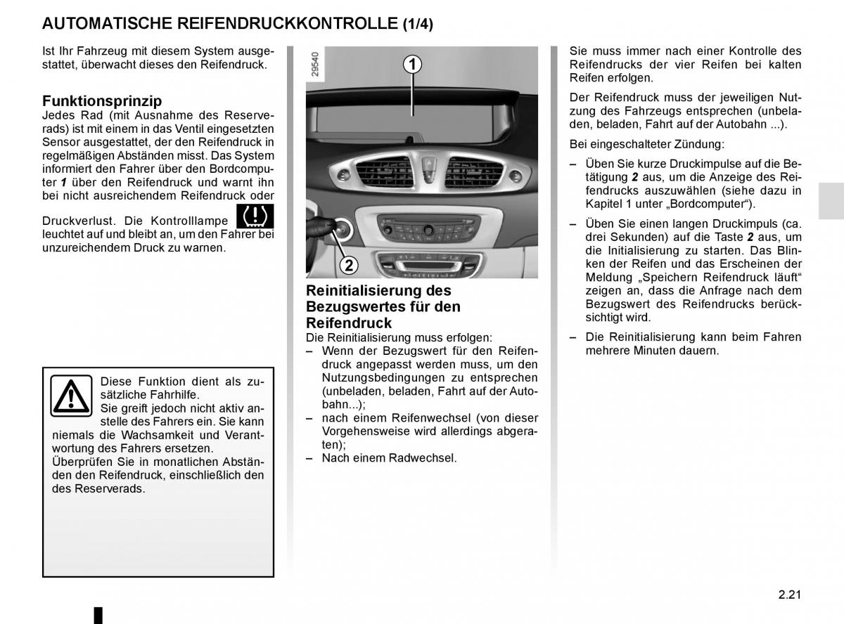 Renault Scenic III 3 Handbuch / page 113