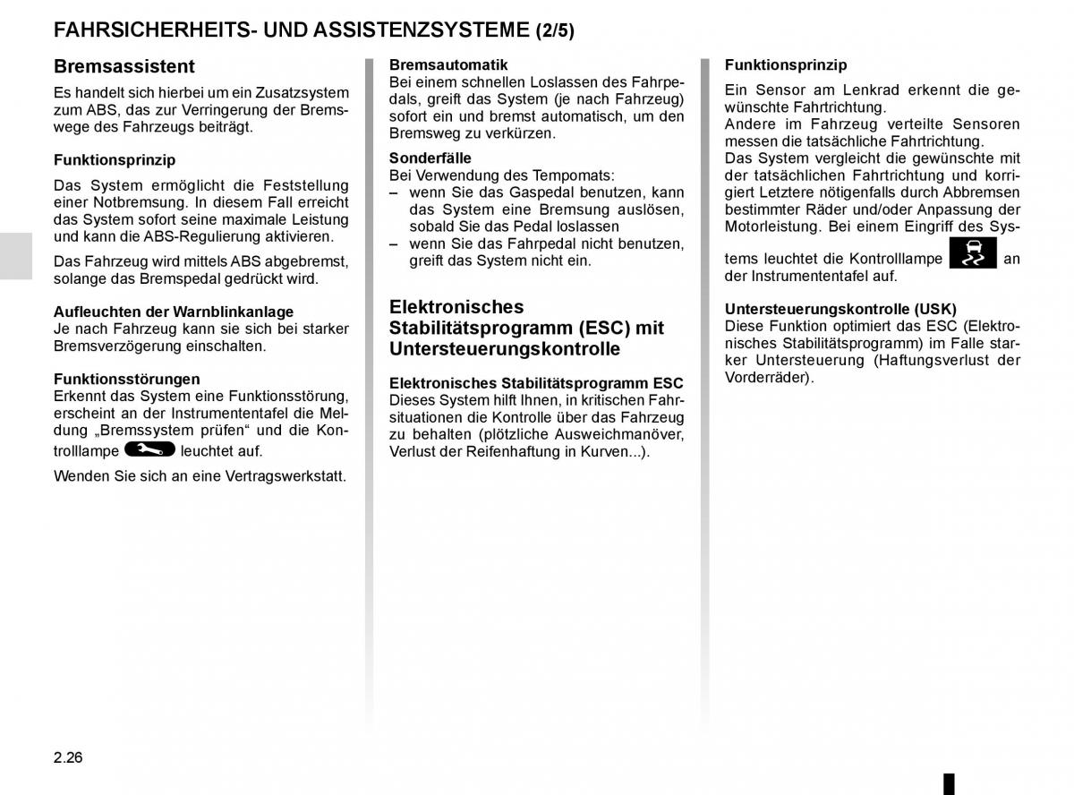 Renault Scenic III 3 Handbuch / page 118