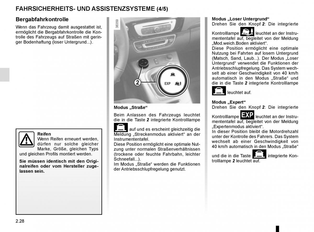 Renault Scenic III 3 Handbuch / page 120