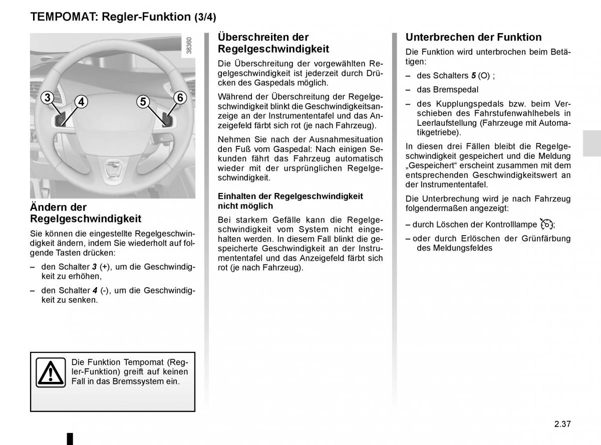 Renault Scenic III 3 Handbuch / page 129