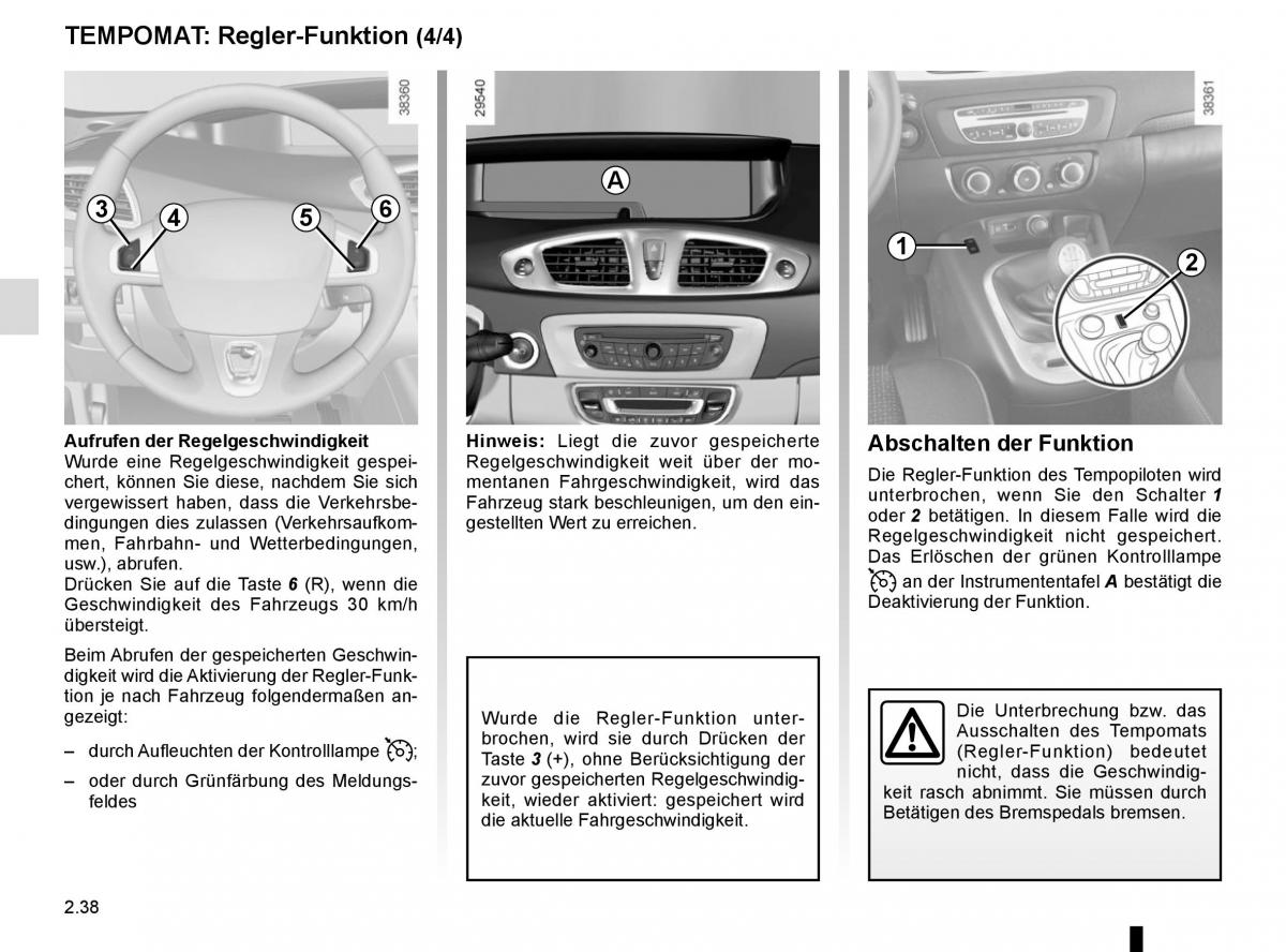 Renault Scenic III 3 Handbuch / page 130