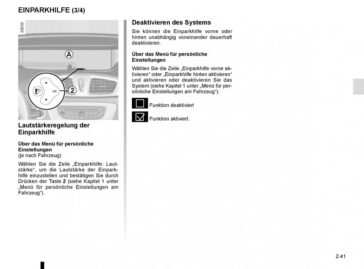 Renault Scenic III 3 Handbuch / page 133