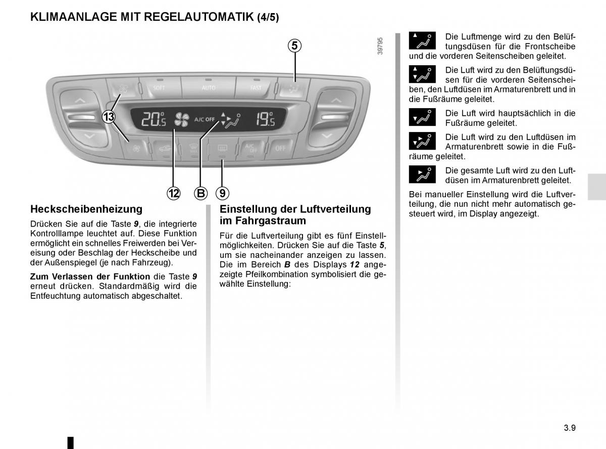 Renault Scenic III 3 Handbuch / page 149