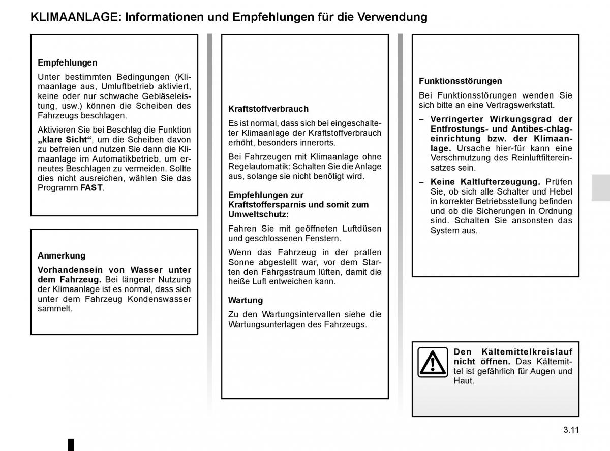 Renault Scenic III 3 Handbuch / page 151