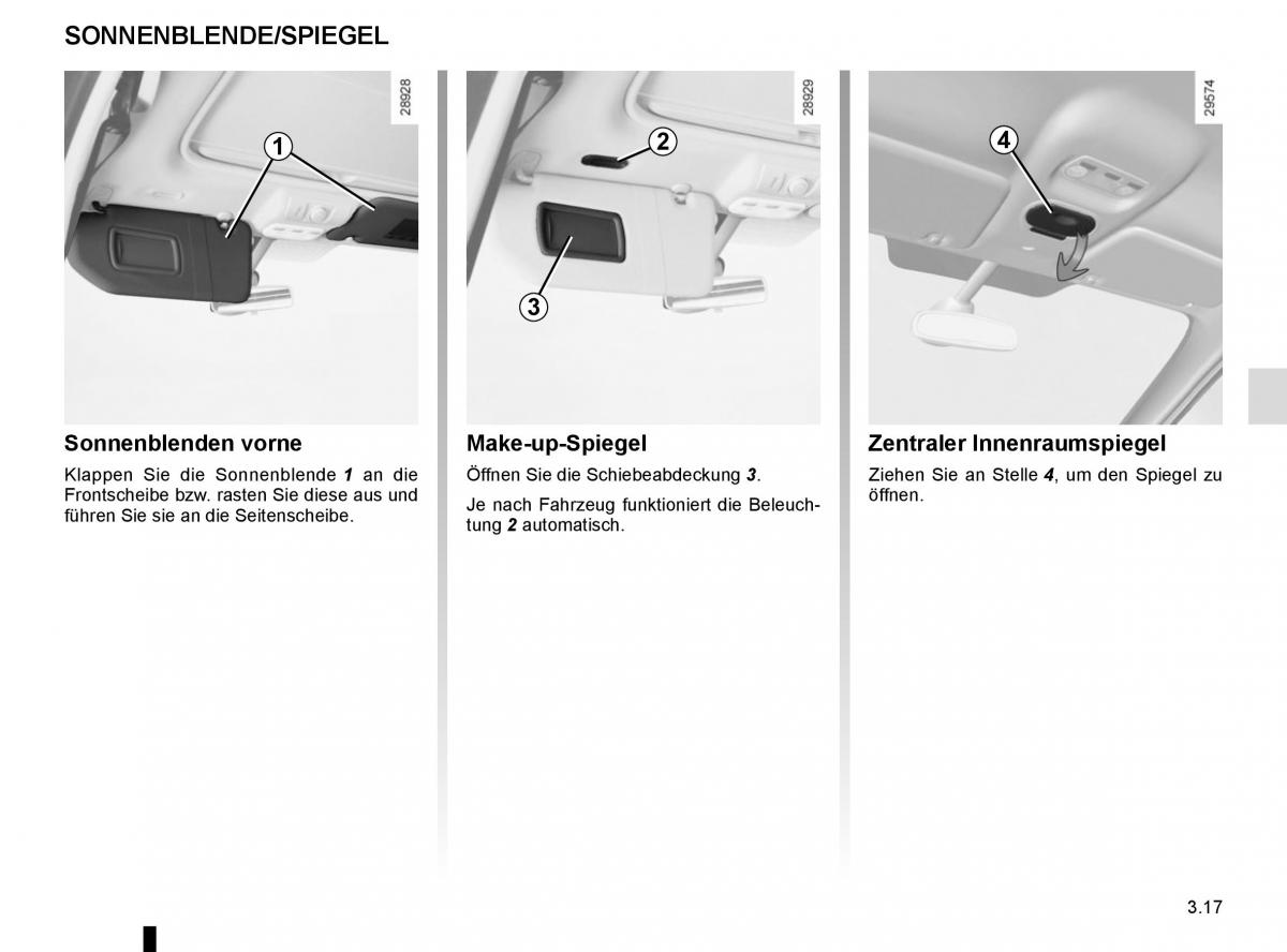 Renault Scenic III 3 Handbuch / page 157