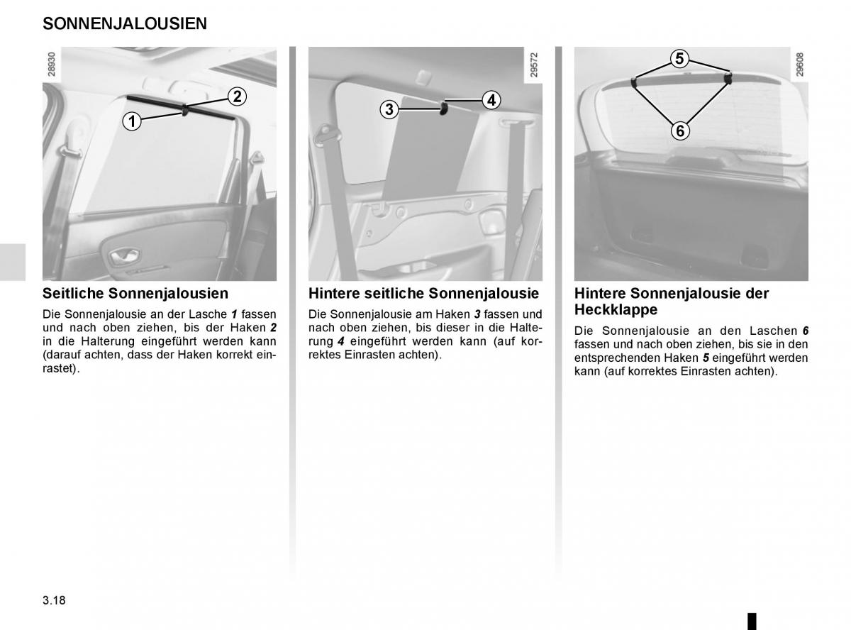 Renault Scenic III 3 Handbuch / page 158