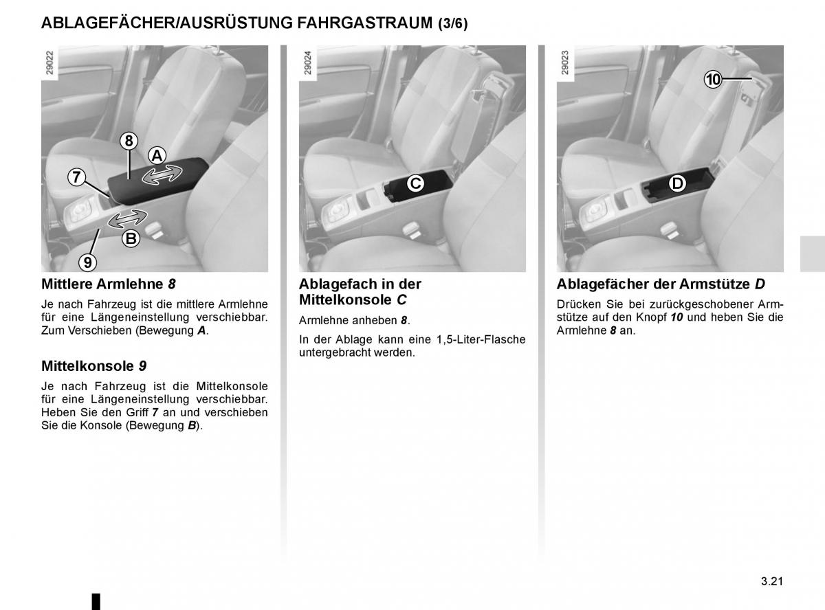 Renault Scenic III 3 Handbuch / page 161