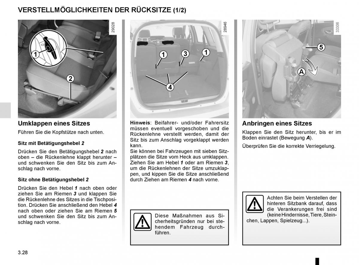 Renault Scenic III 3 Handbuch / page 168