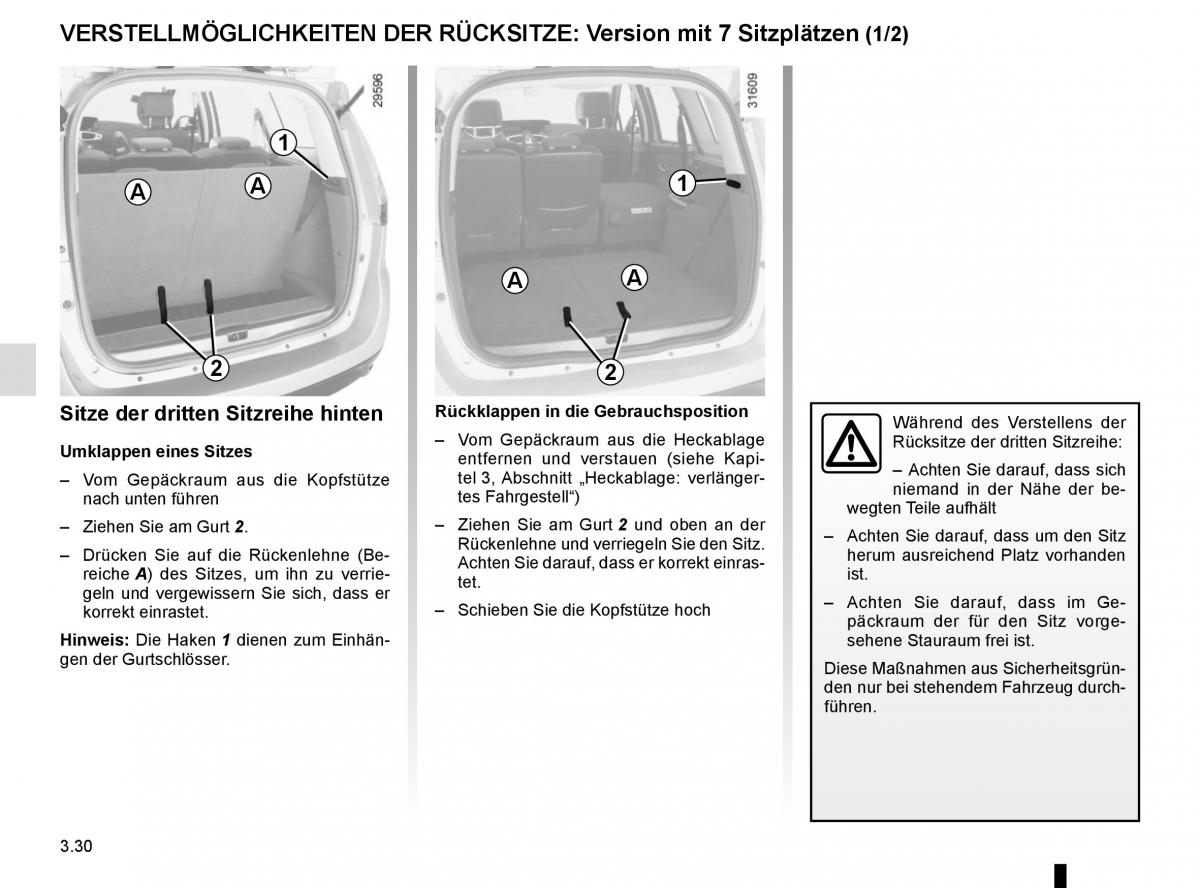 Renault Scenic III 3 Handbuch / page 170