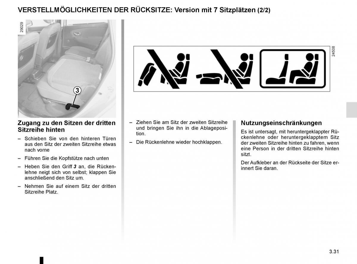 Renault Scenic III 3 Handbuch / page 171