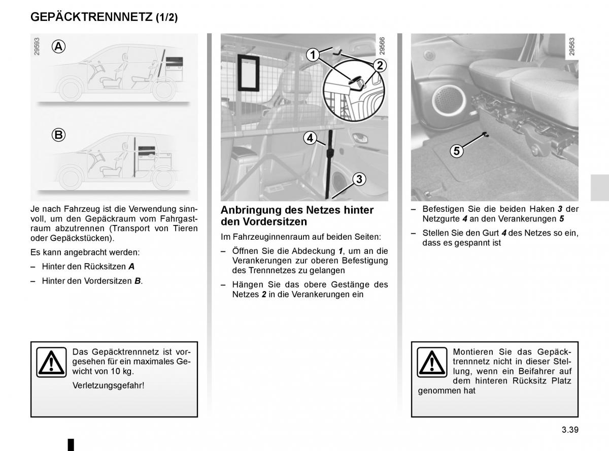 Renault Scenic III 3 Handbuch / page 179