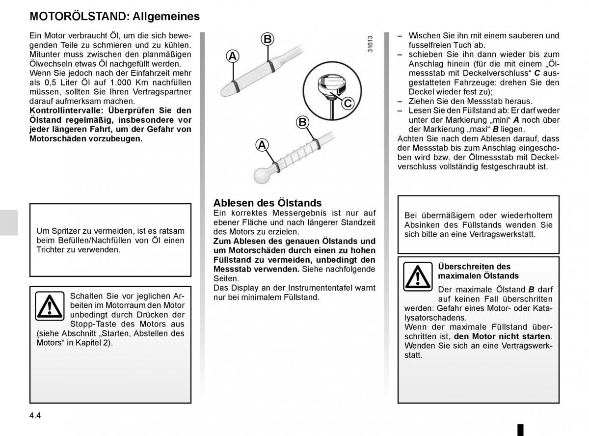 Renault Scenic III 3 Handbuch / page 186