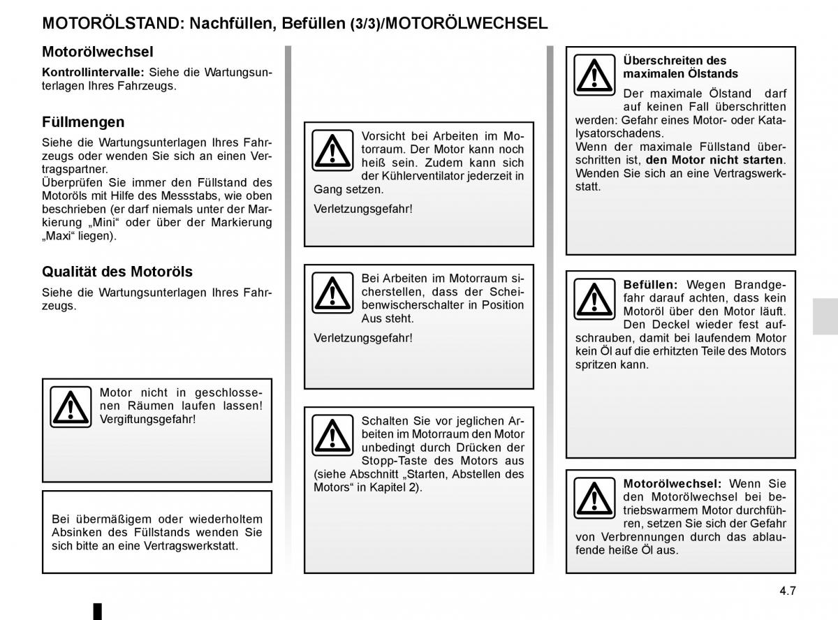 Renault Scenic III 3 Handbuch / page 189