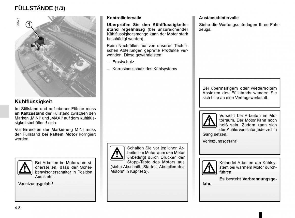 Renault Scenic III 3 Handbuch / page 190