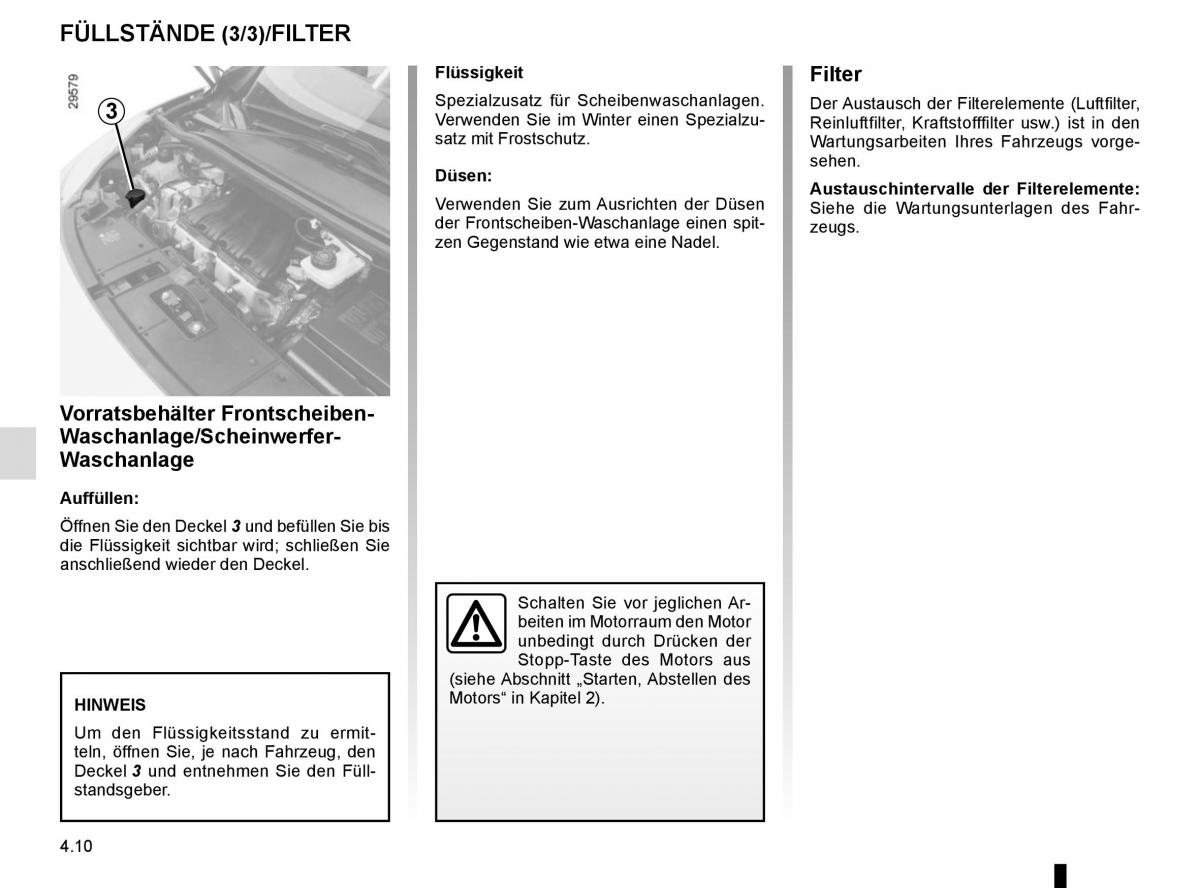 Renault Scenic III 3 Handbuch / page 192