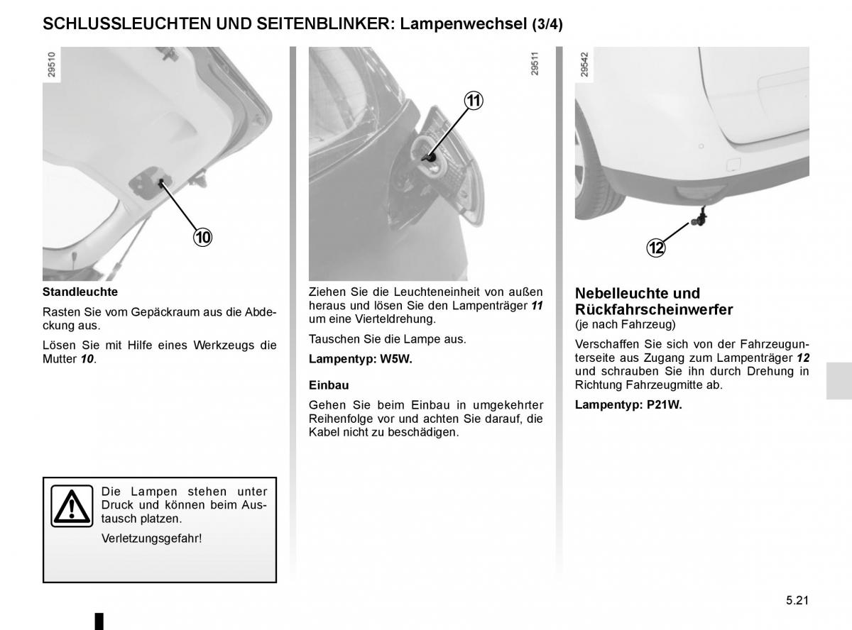 Renault Scenic III 3 Handbuch / page 221