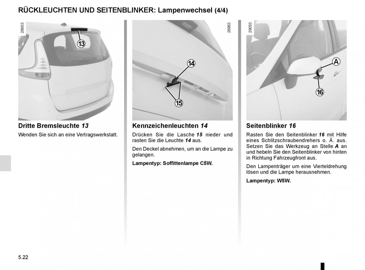 Renault Scenic III 3 Handbuch / page 222