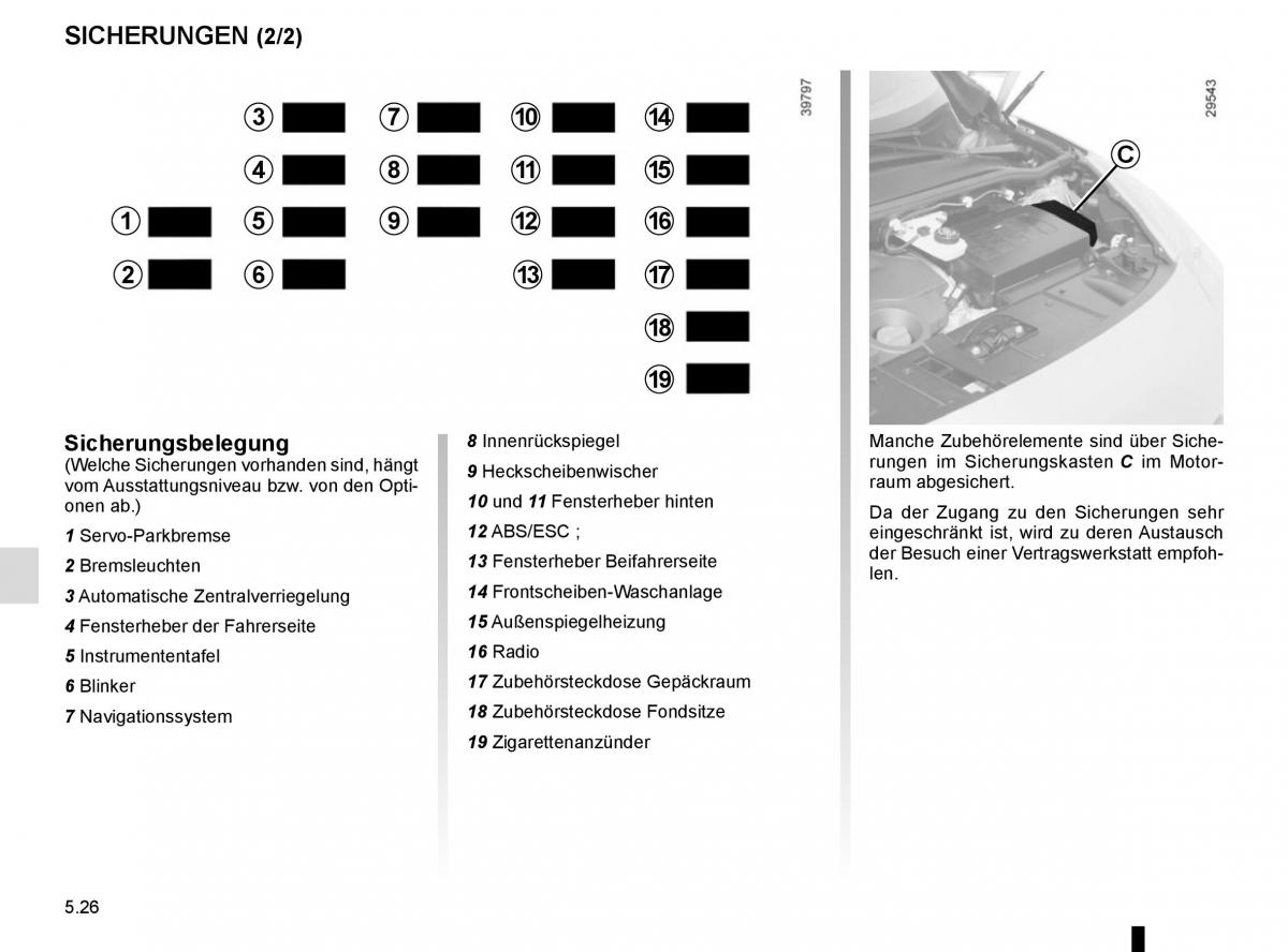 Renault Scenic III 3 Handbuch / page 226