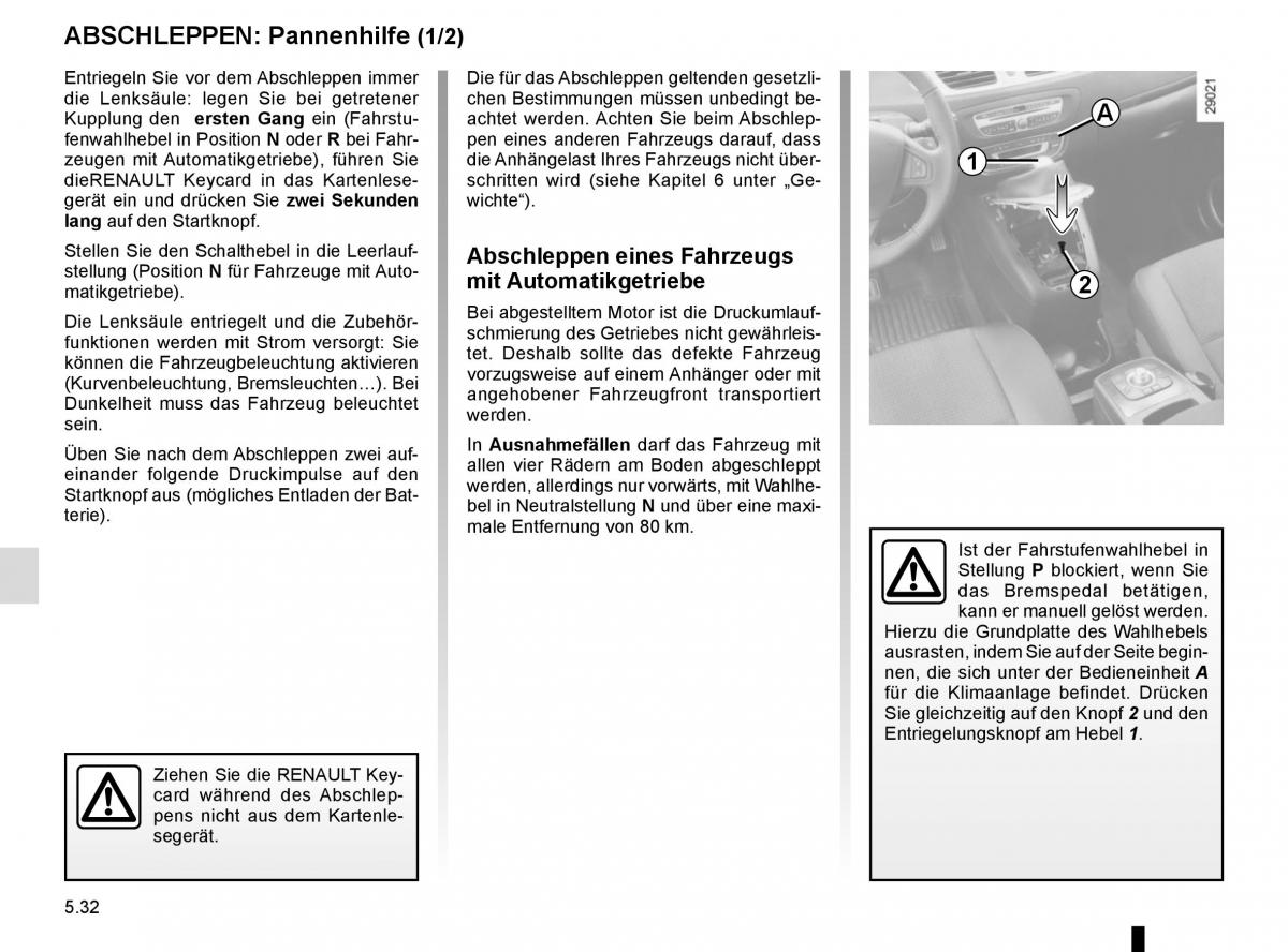 Renault Scenic III 3 Handbuch / page 232