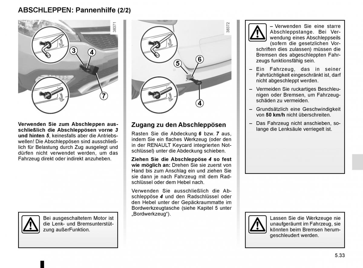 Renault Scenic III 3 Handbuch / page 233