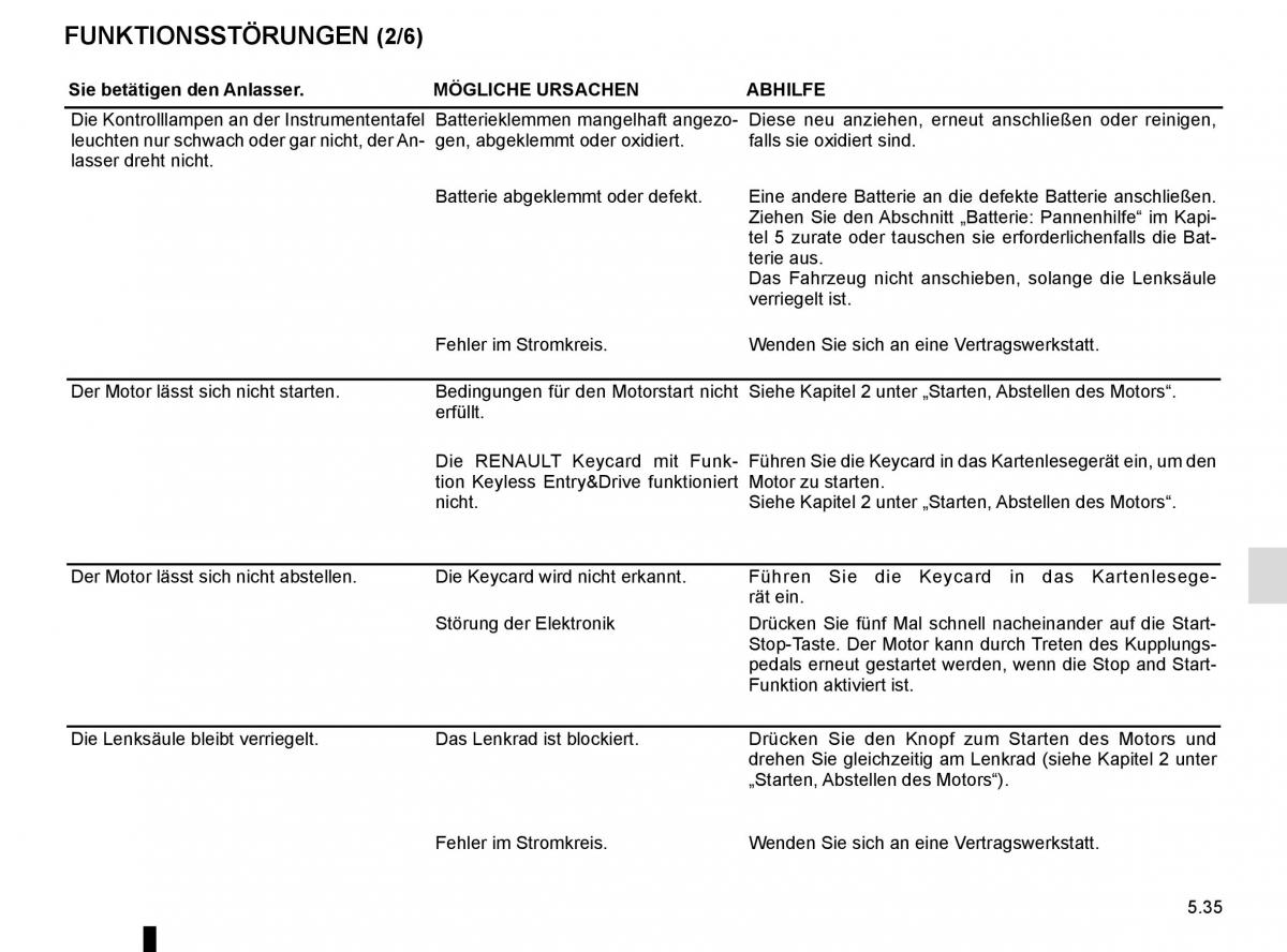 Renault Scenic III 3 Handbuch / page 235