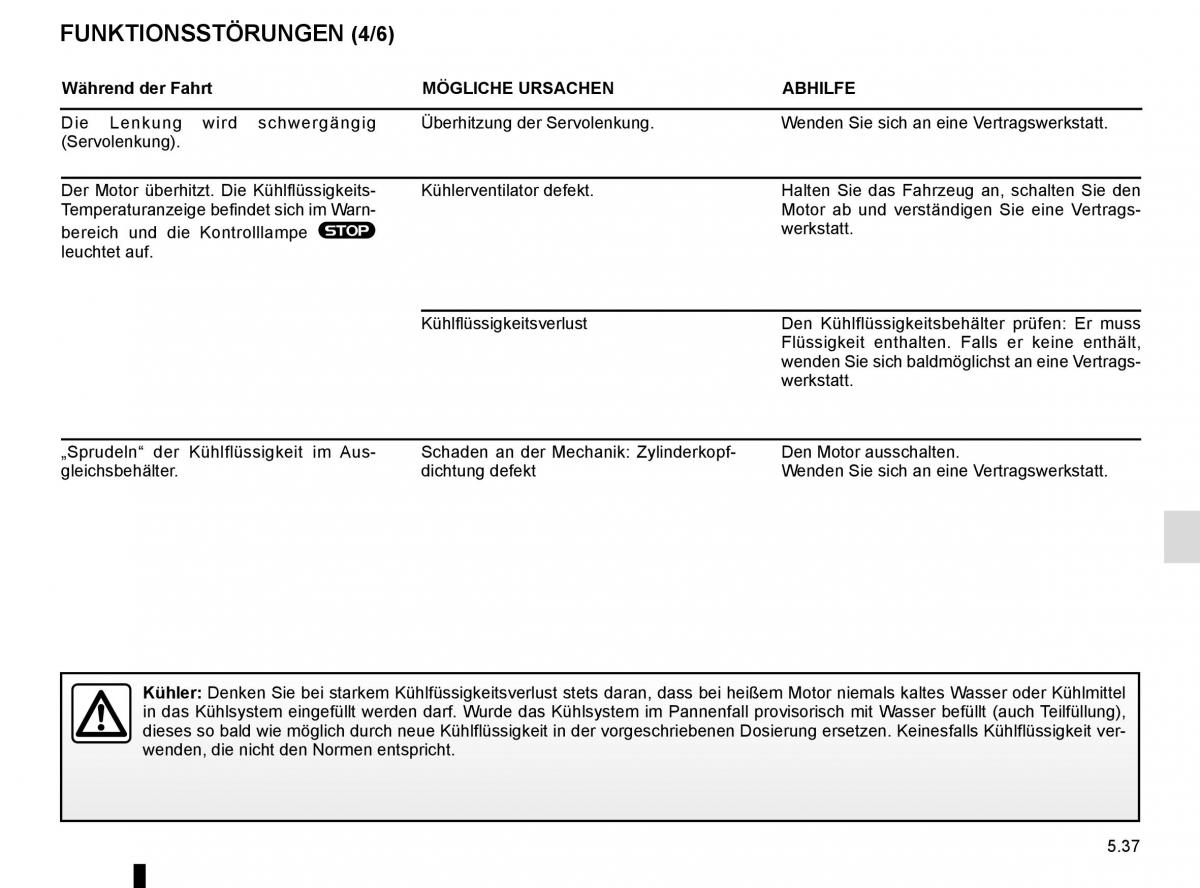 Renault Scenic III 3 Handbuch / page 237