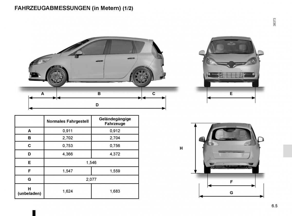 Renault Scenic III 3 Handbuch / page 245