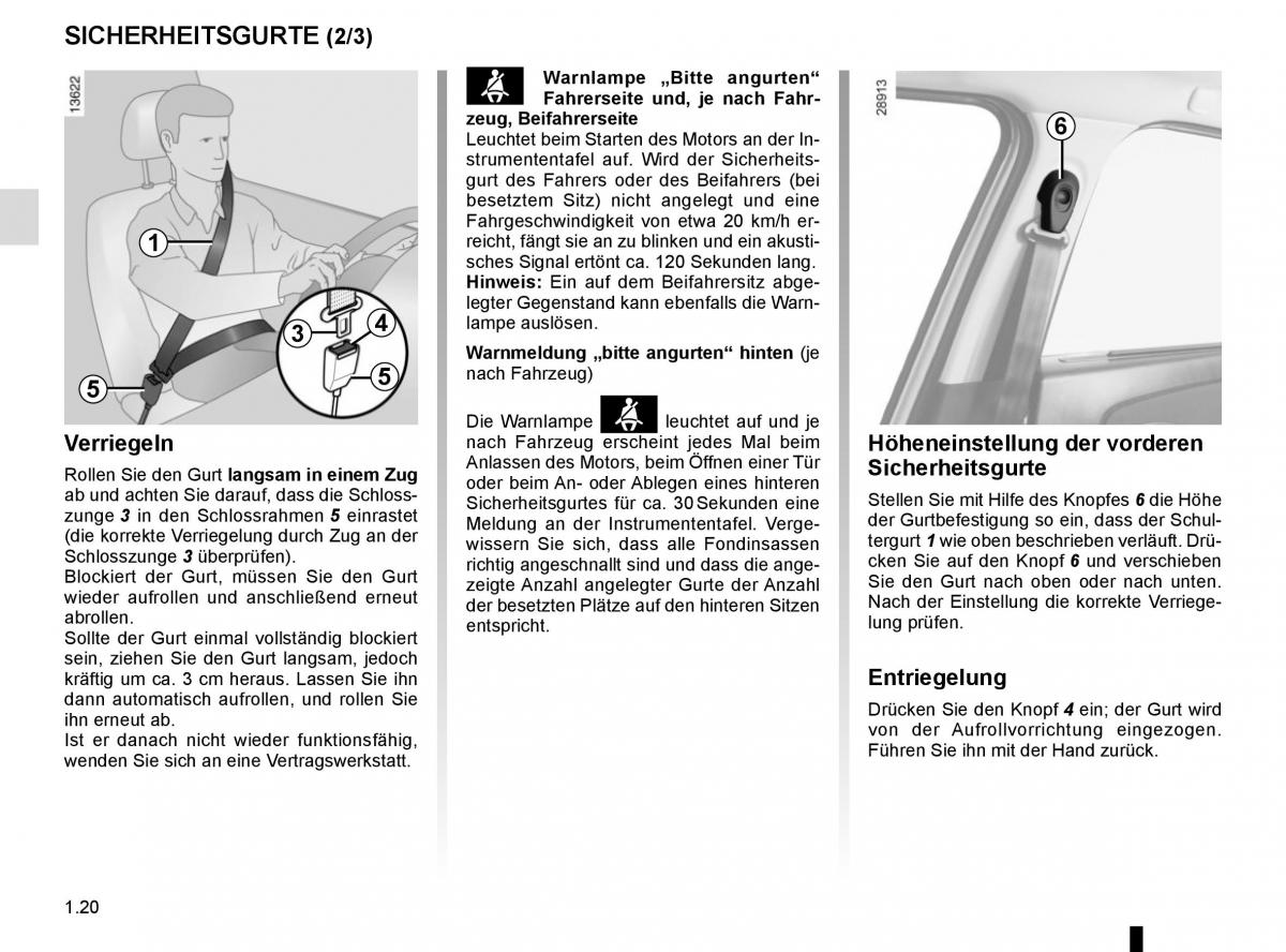 Renault Scenic III 3 Handbuch / page 26