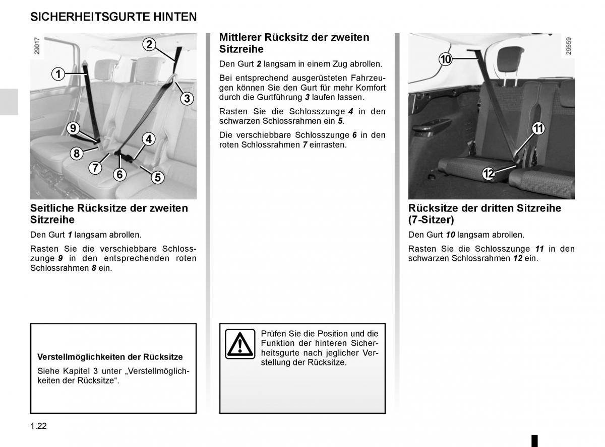 Renault Scenic III 3 Handbuch / page 28