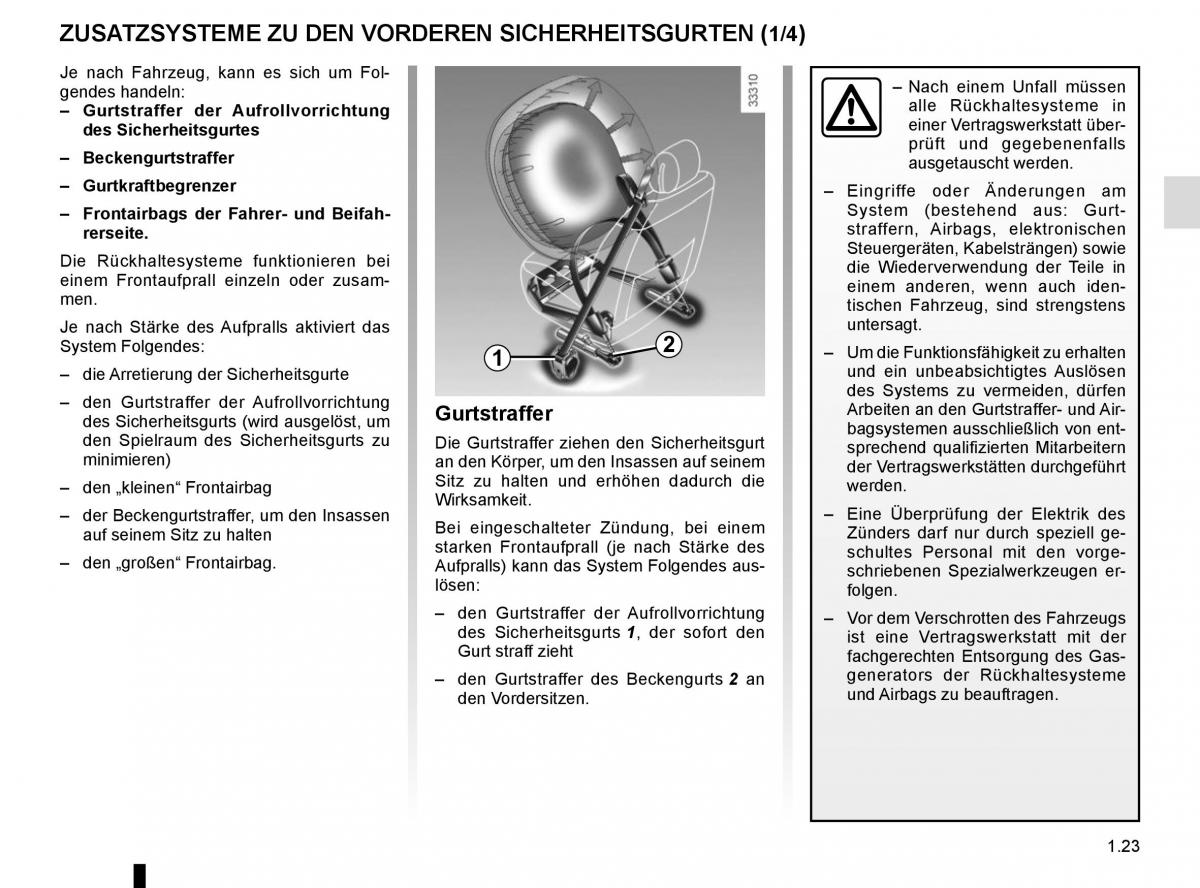 Renault Scenic III 3 Handbuch / page 29