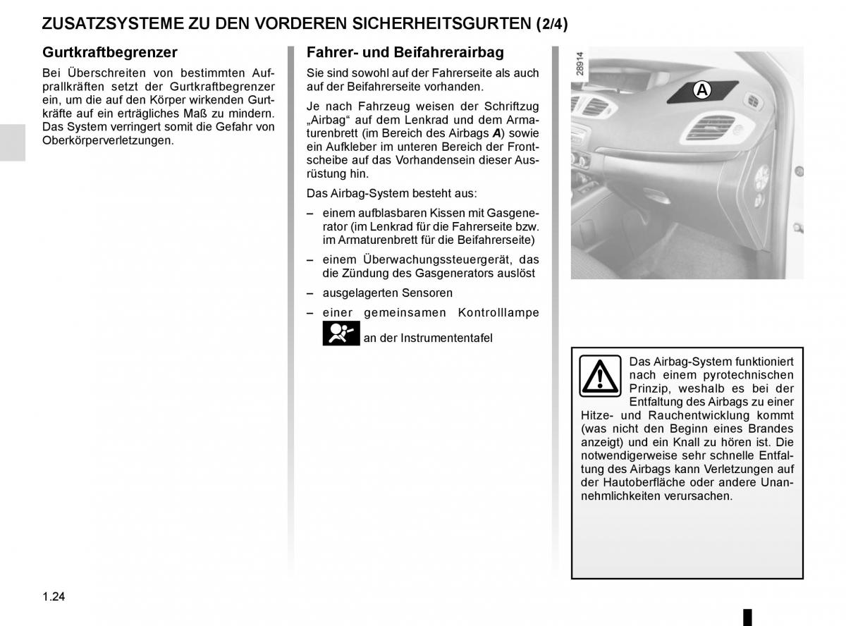 Renault Scenic III 3 Handbuch / page 30