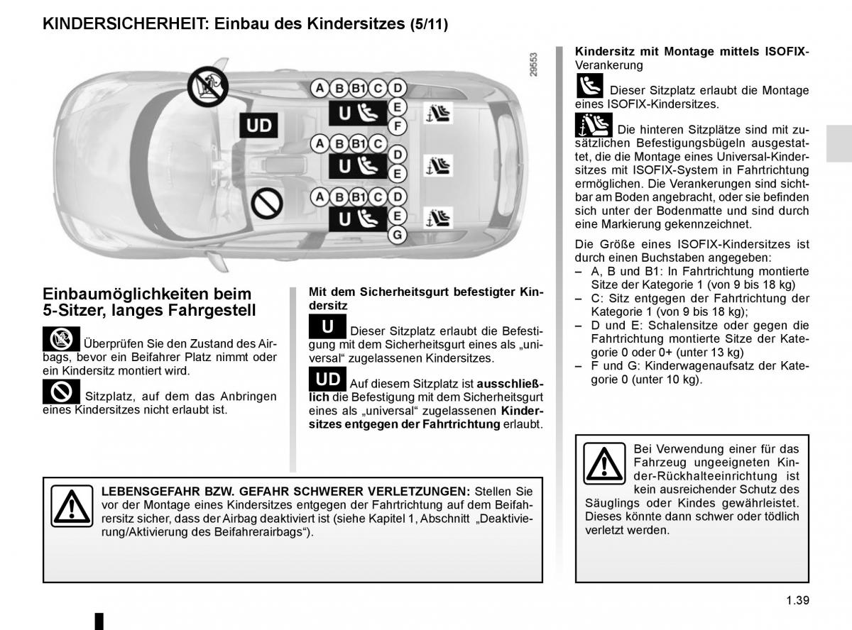 Renault Scenic III 3 Handbuch / page 45