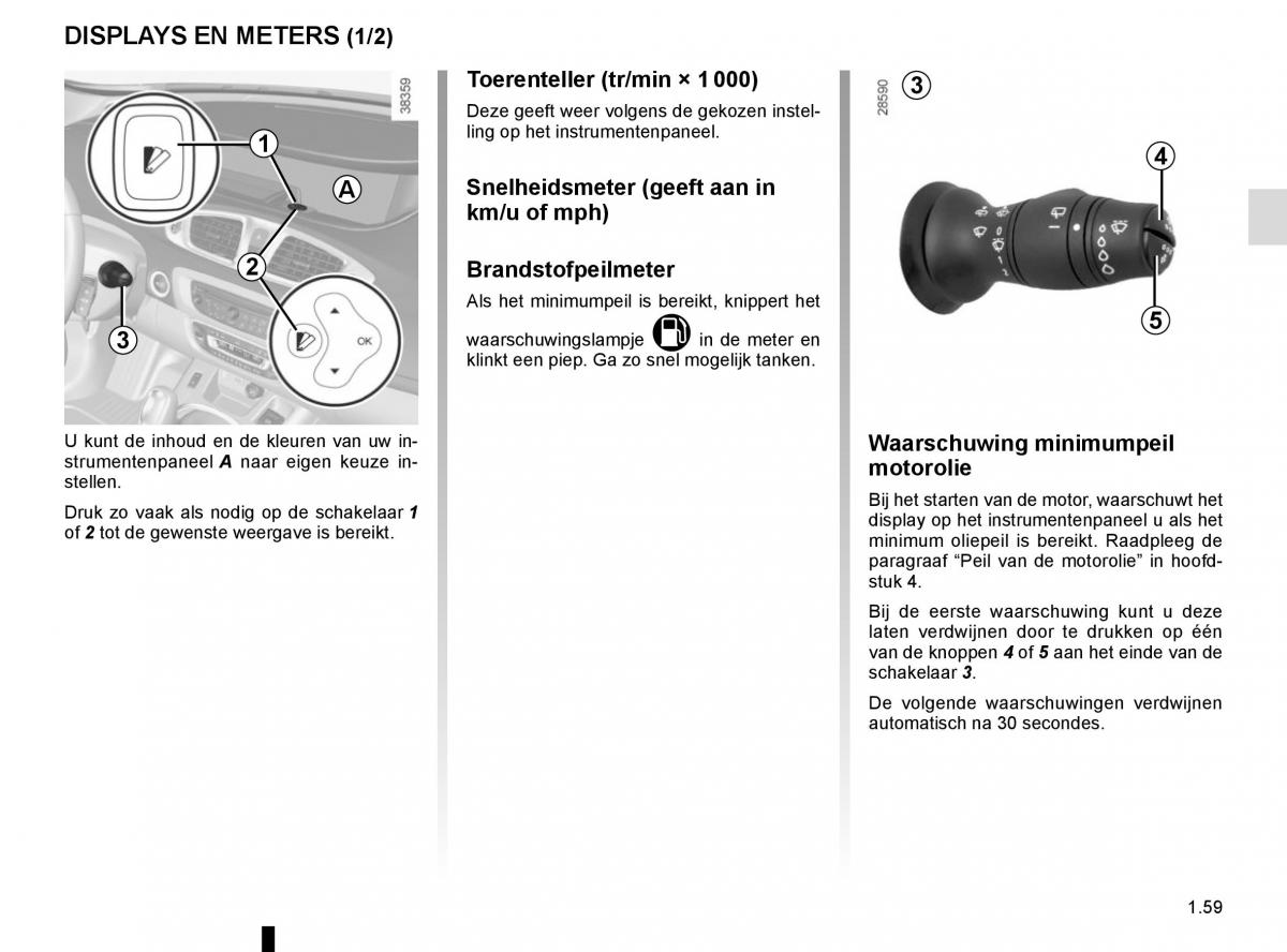 Renault Scenic III 3 handleiding / page 65