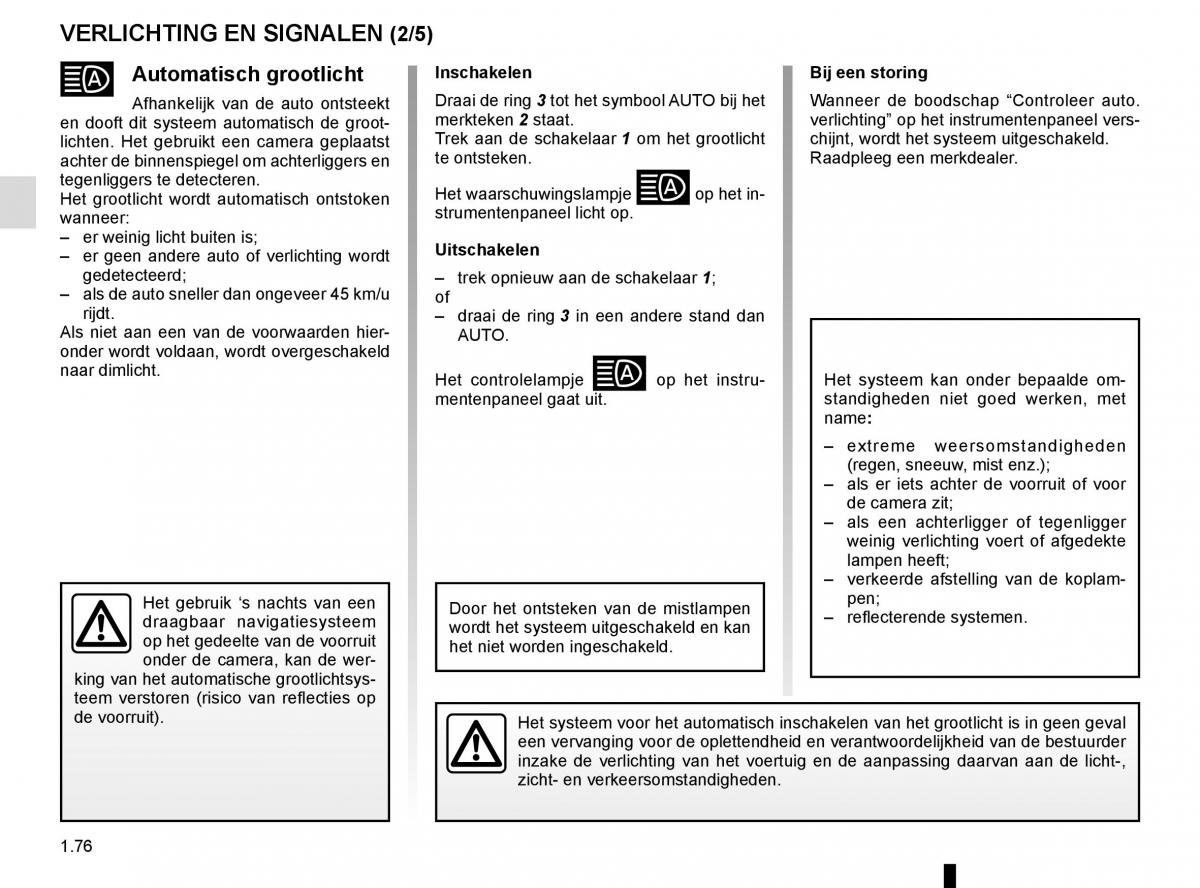 Renault Scenic III 3 handleiding / page 82