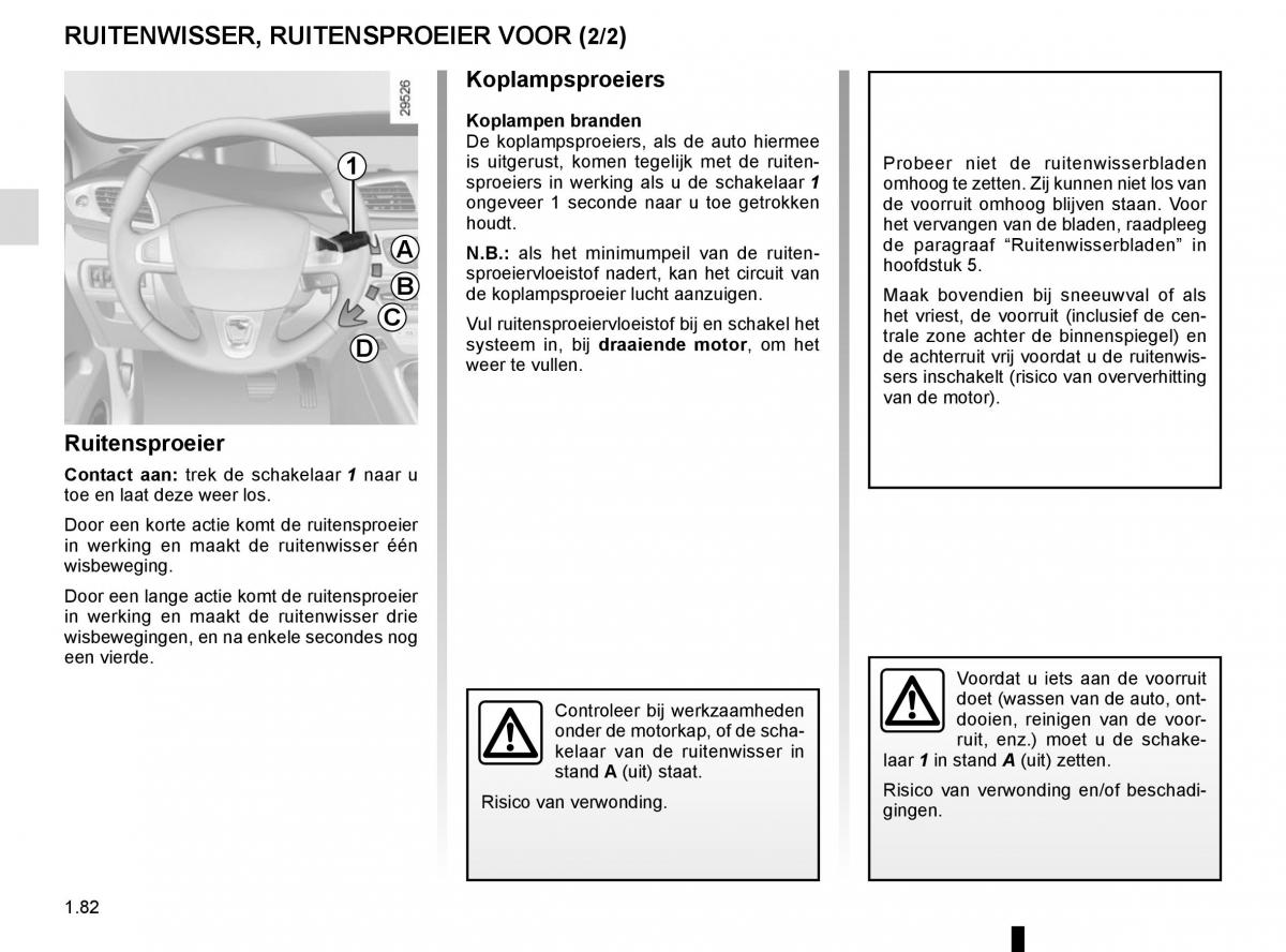 Renault Scenic III 3 handleiding / page 88