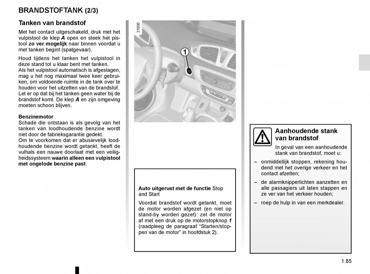 Renault Scenic III 3 handleiding / page 91