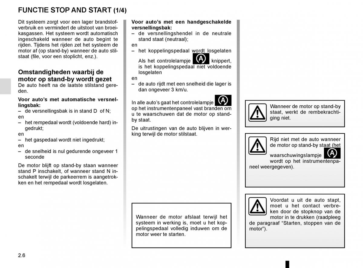 Renault Scenic III 3 handleiding / page 98