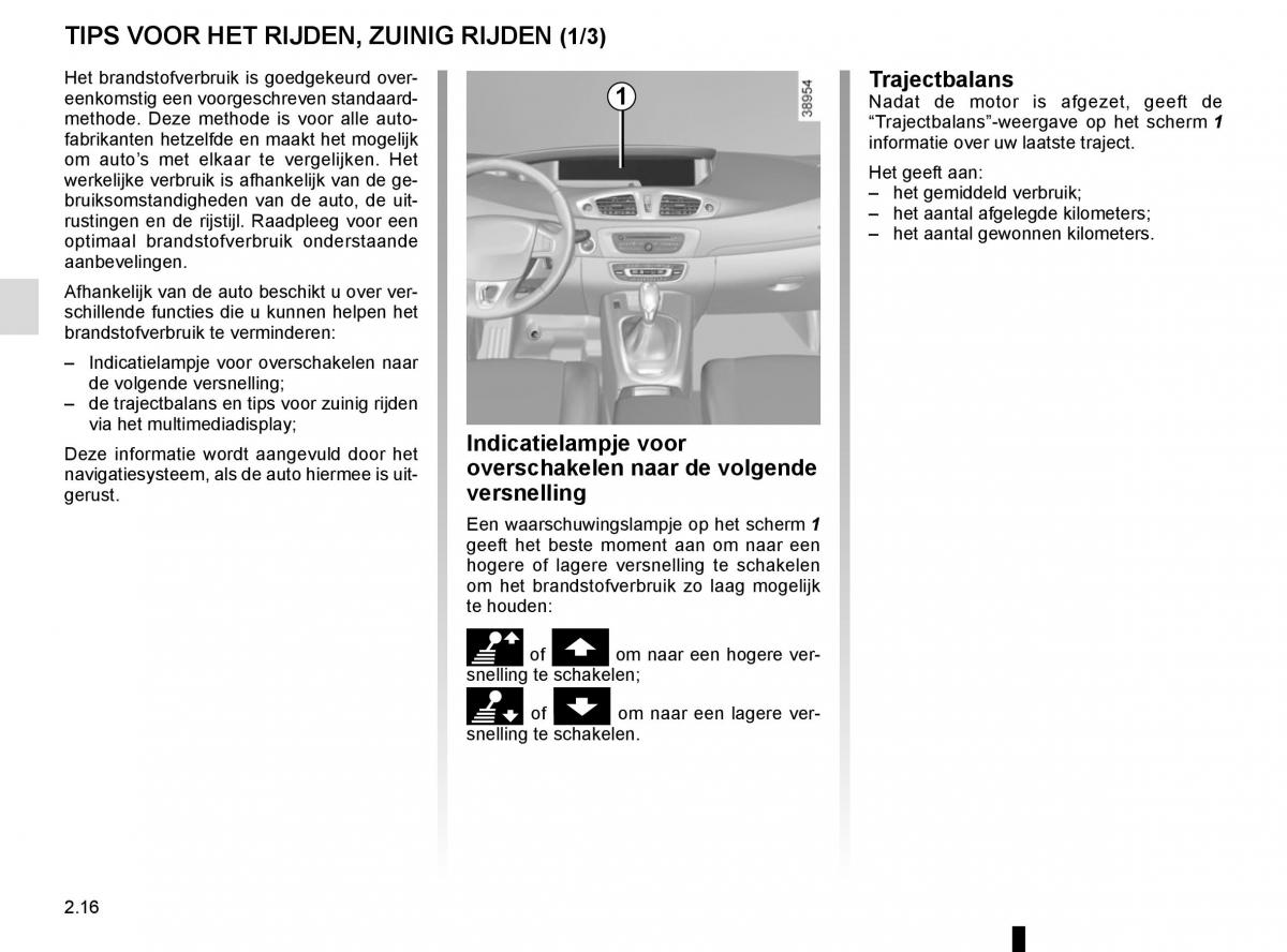 Renault Scenic III 3 handleiding / page 108