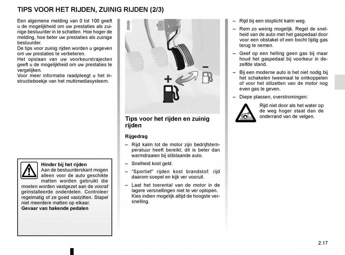 Renault Scenic III 3 handleiding / page 109