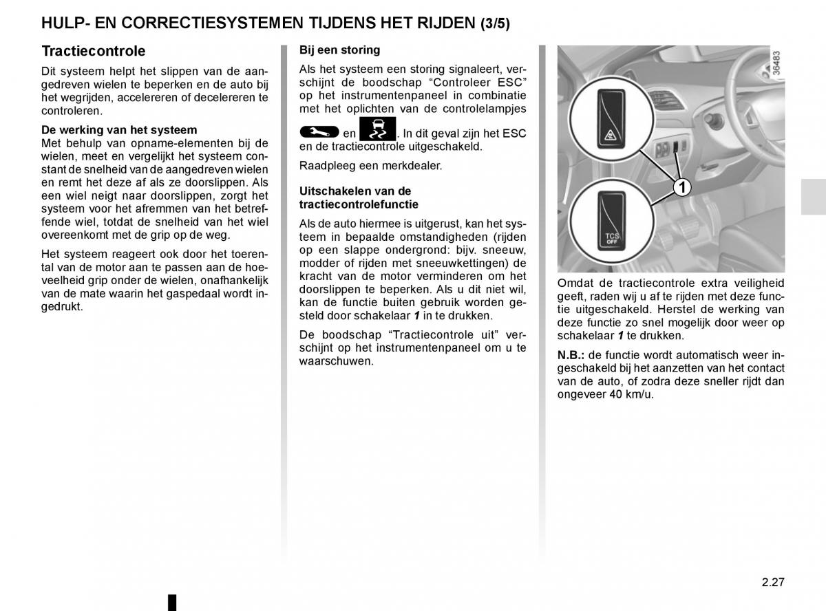 Renault Scenic III 3 handleiding / page 119