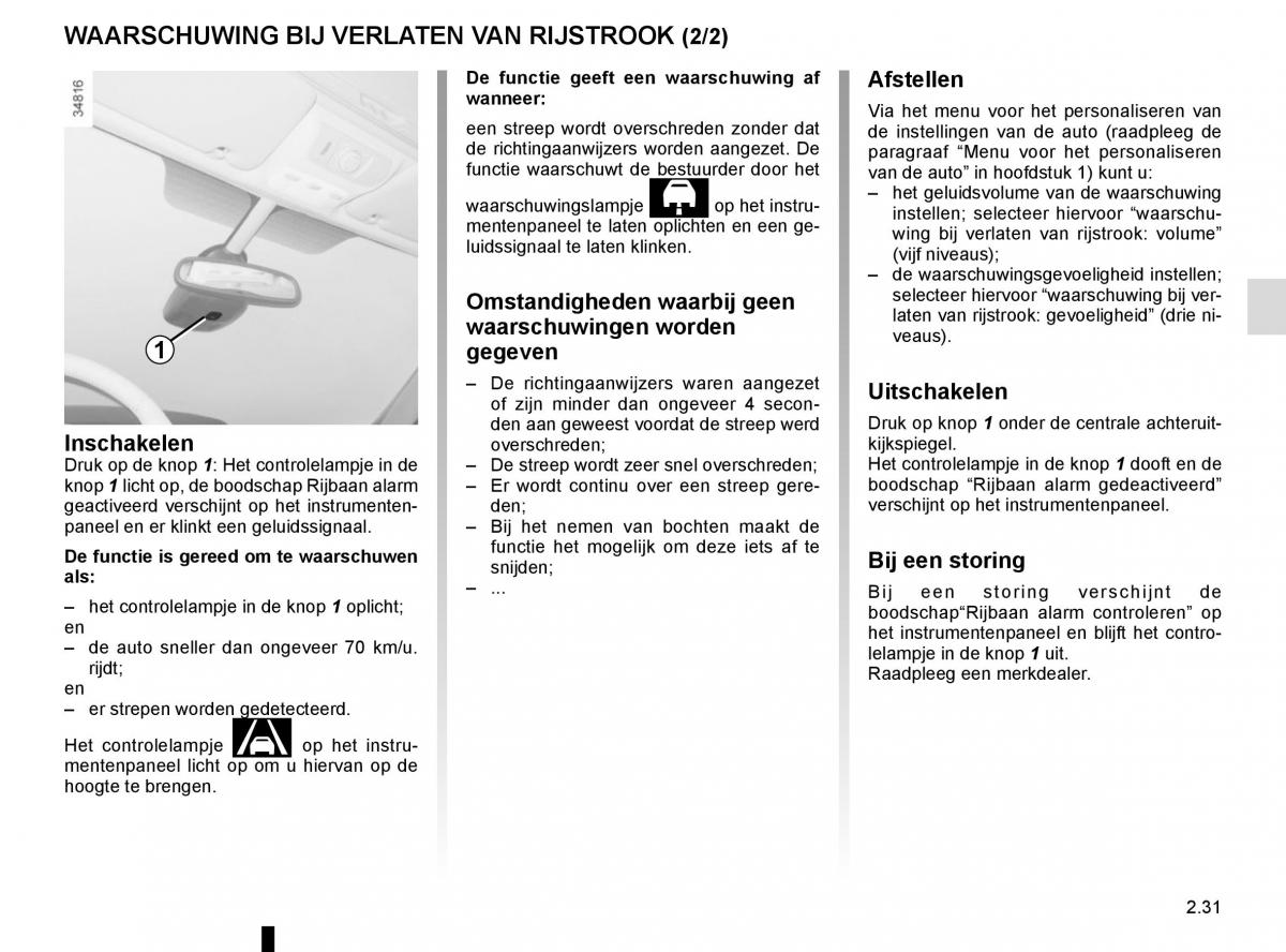 Renault Scenic III 3 handleiding / page 123