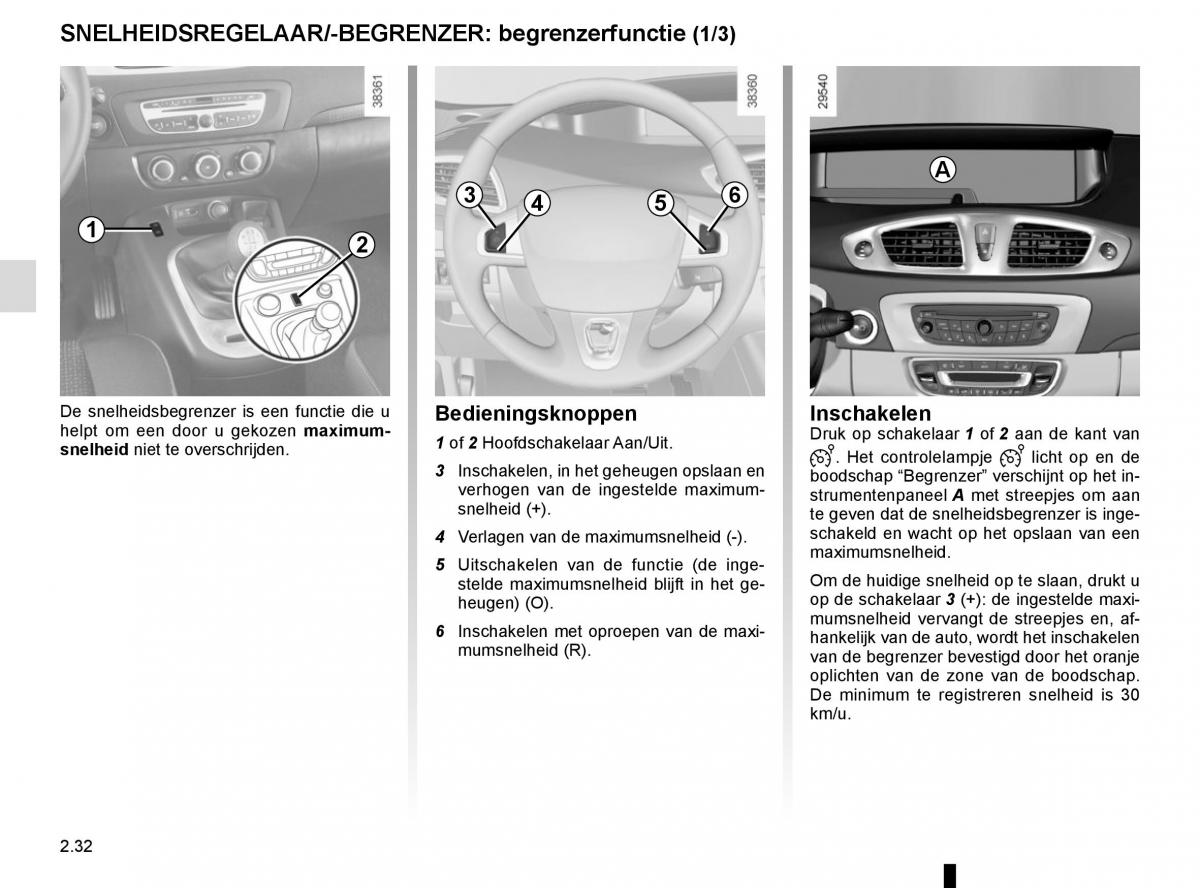 Renault Scenic III 3 handleiding / page 124