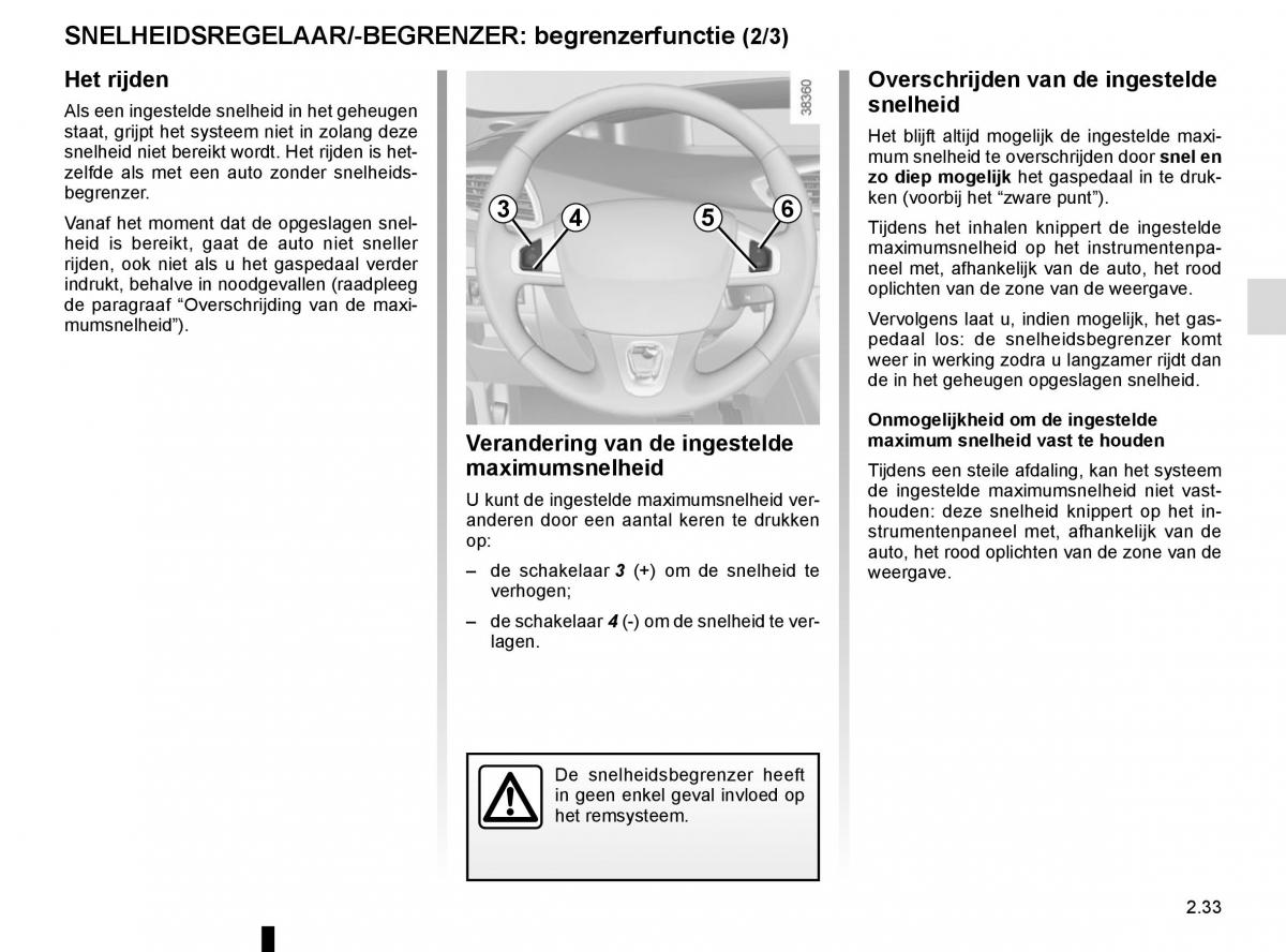 Renault Scenic III 3 handleiding / page 125